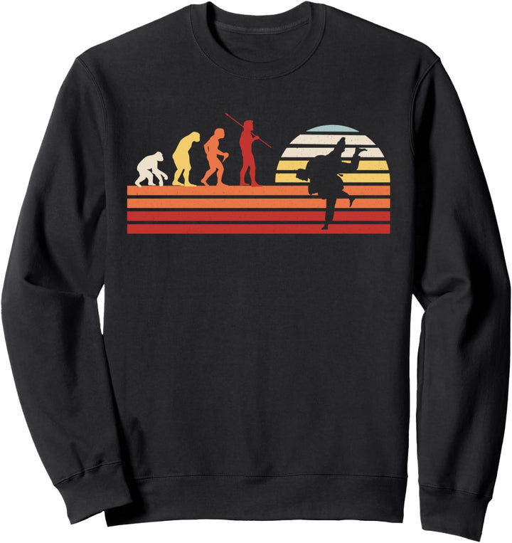 Retro Judo Kampfsport - Vintage Judoka Sweatshirt