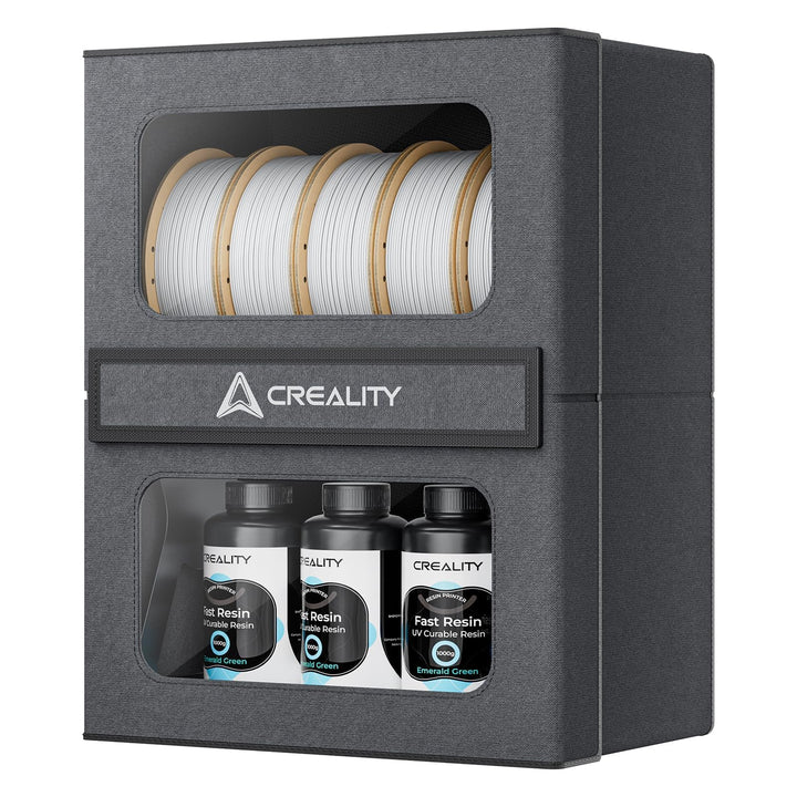 Creality Filament Trocknungsbox, 3D Filament Aufbewahrung mit Magnetverschluss, Feuchtigkeits & Stau