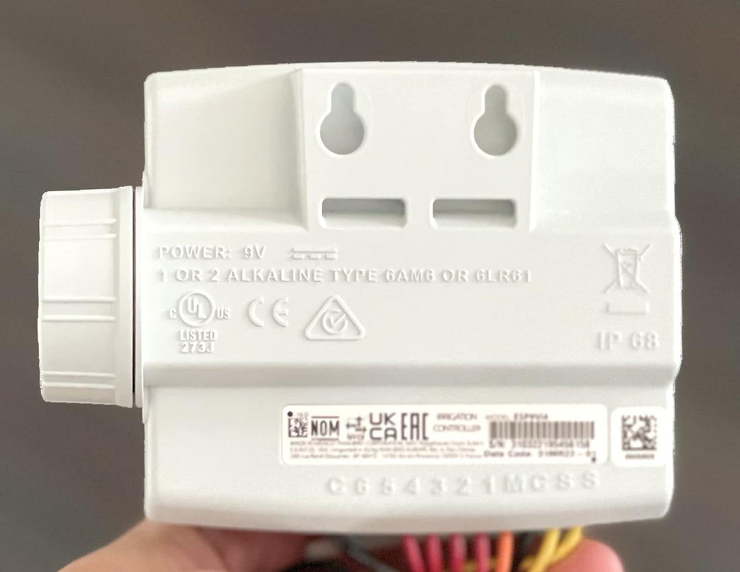 Rain Bird - ESP-9V Controller, 4-Jahreszeiten-Bewässerungsprogrammierer, Grau