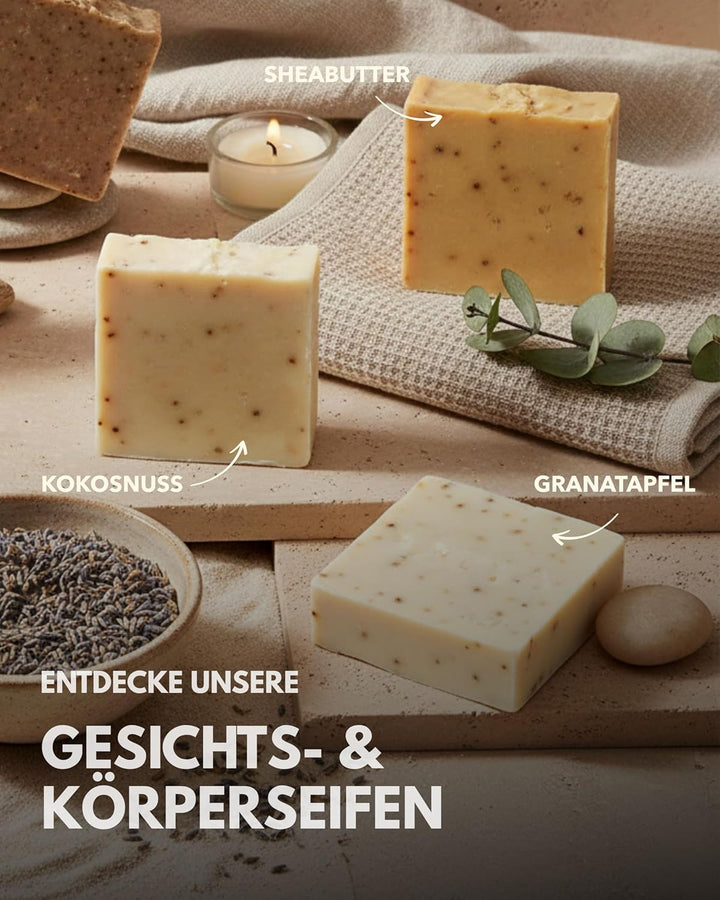 Seiden Peelinghandschuh für Körper I Pflegehandschuh aus 100% Rohseide I Mit Sericin für antibakteri