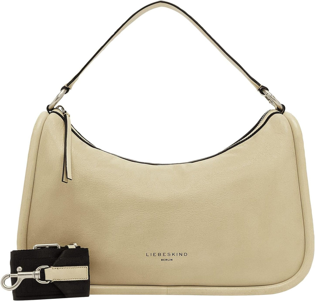 Liebeskind Damen Fab 2 Lamb Hobo L Warm Beige, Warm Beige