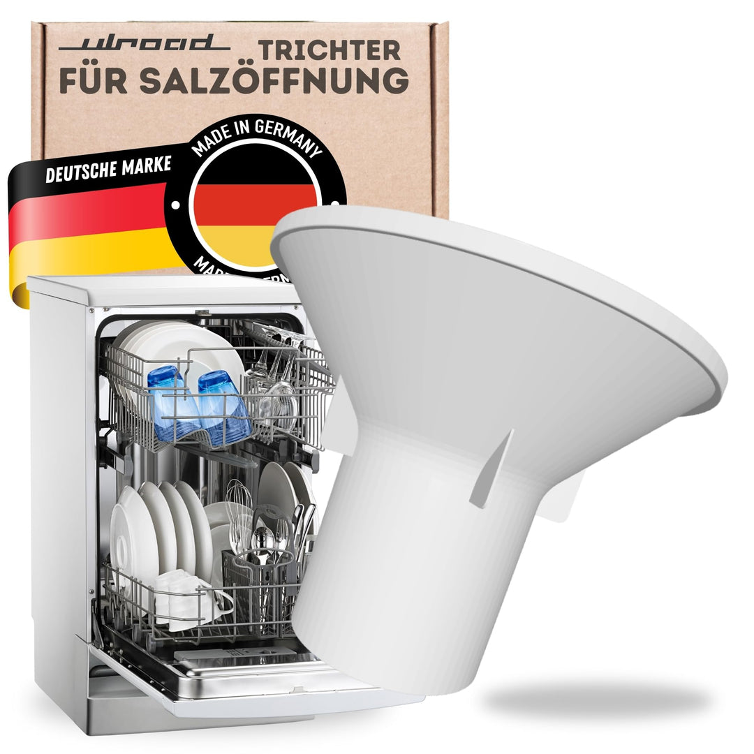 Trichter passend für Bosch 00645000 Siemens 645000 Neff Constructa Geschirrspüler Salz Salzeinfülltr