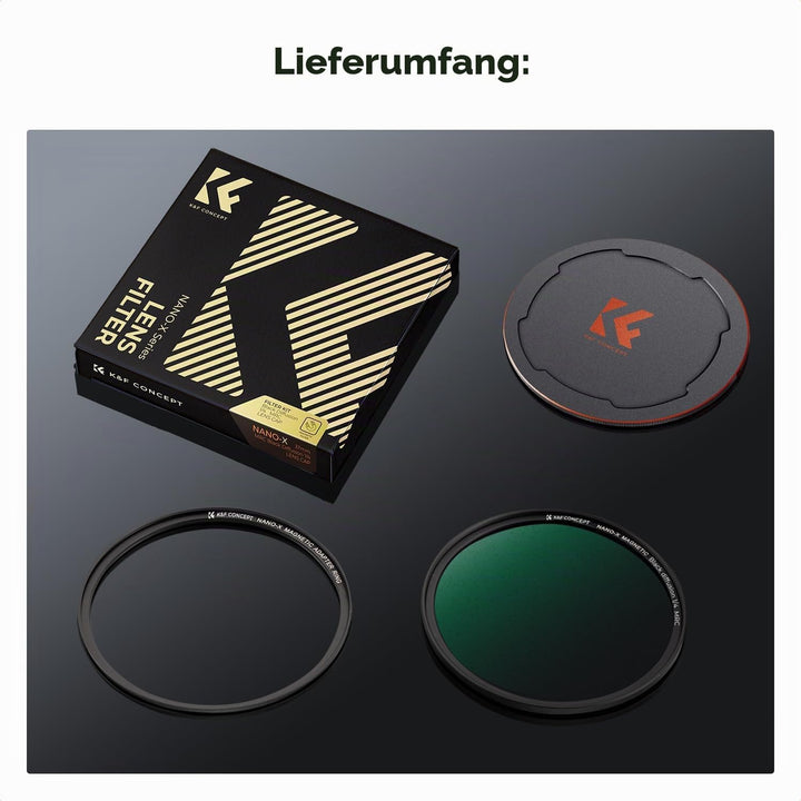 K&amp;F Concept Nano X-Serie Magnetischer Black-Mist 1/4 Black Promist 1/4 Filter Effektfilter-52mm 52mm