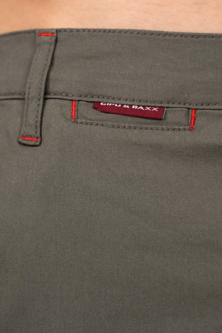Cipo & Baxx Herren Stoffhose – Slim Fit & Regular Fit | Stretch Baumwoll-Mix | Atmungsaktiv & Bequem
