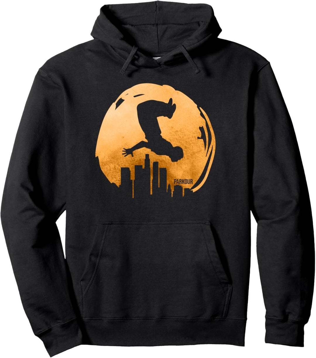 Urbanes Traceurs Design Parcour Pakour free running Motive Pullover Hoodie