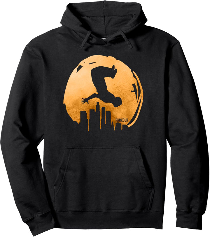Urbanes Traceurs Design Parcour Pakour free running Motive Pullover Hoodie