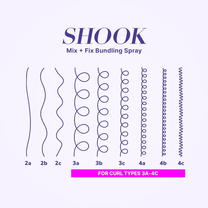 Color Wow Styling Spray Locken "Shook", Glanzspray Lockiges Haar, Leave-In-Spray für Lockiges Haar,
