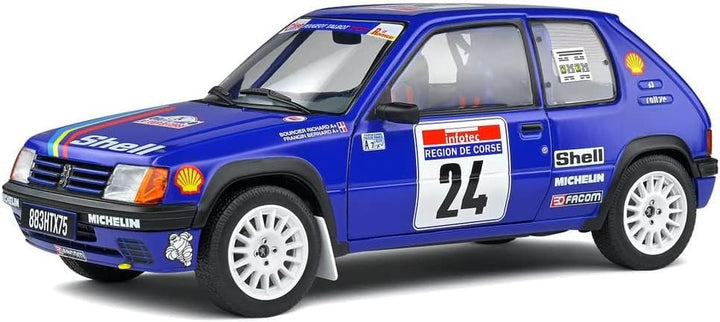 Solido Modellfahrzeug 1:18 Peugeot 205 Rallye #24