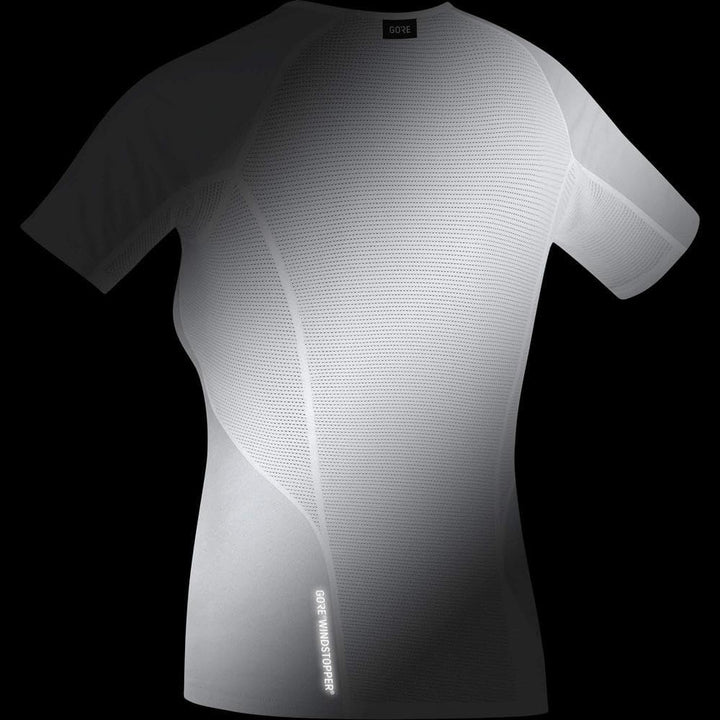 GOREWEAR M Damen Gore® Windstopper® Base Layer Shirt 34 Light Grey/White, 34 Light Grey/White