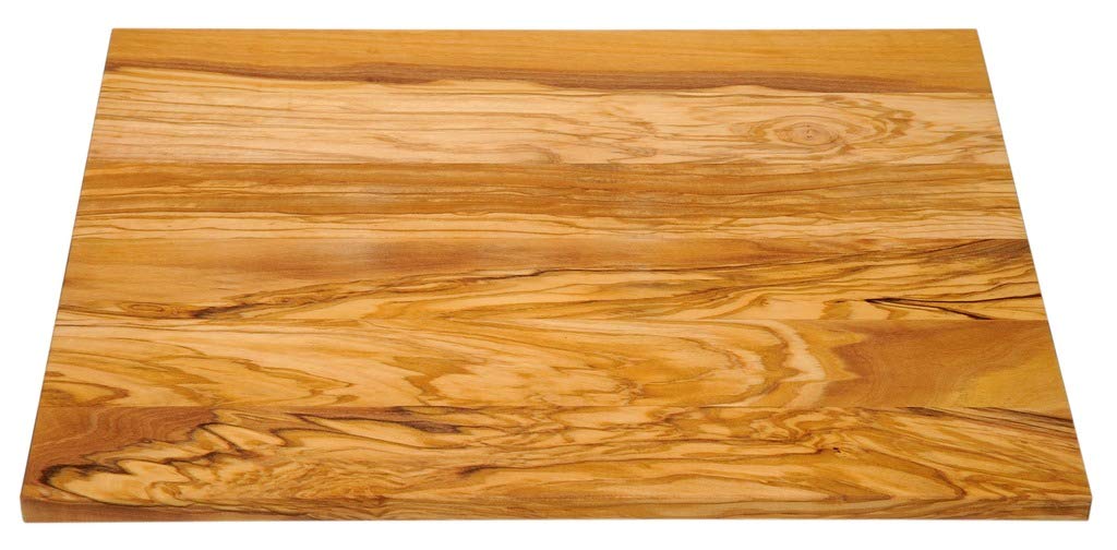 Kremers 7160 Schneidebrett, Olivenholz, natur, 40 cm