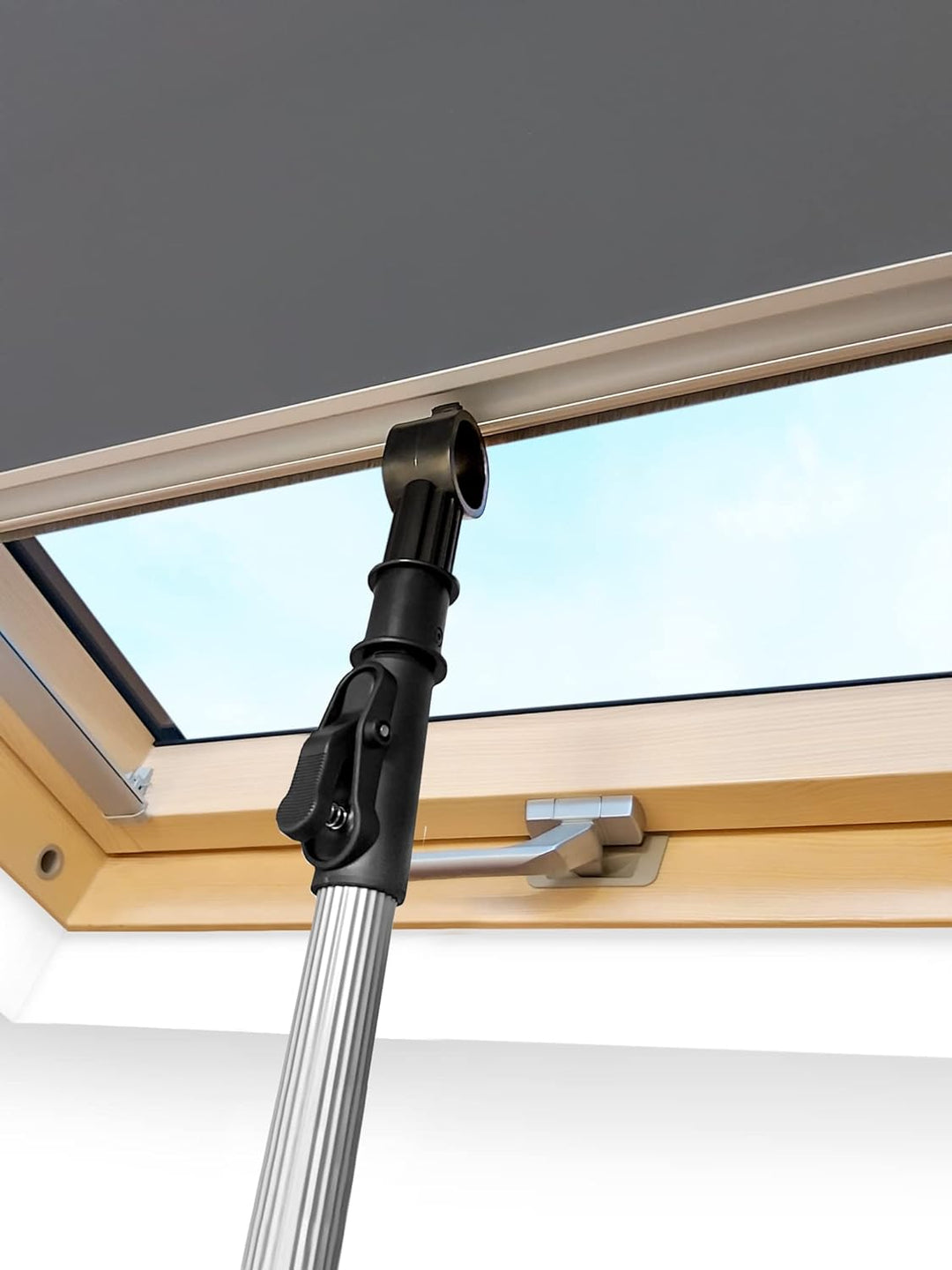 Entworfen für RoofLite Teleskop-Fensterstangenöffner für Dachfenster und Jalousien (1,1–2,0 m)