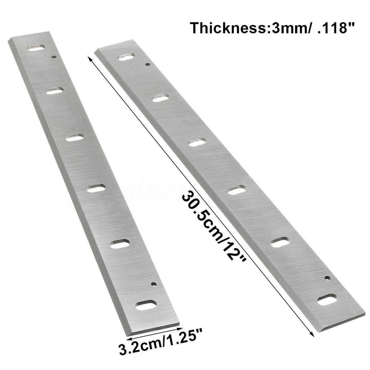 Für Makita 2012 2012NB Hobelmesser Dicke Klingen Messer 305x32x3mm 1 Paar hergestellt von Xcalibur T