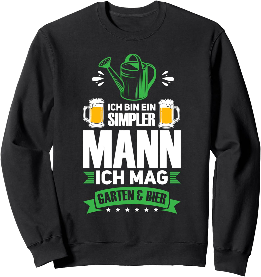 Garten Bier Gartenarbeit Sweatshirt