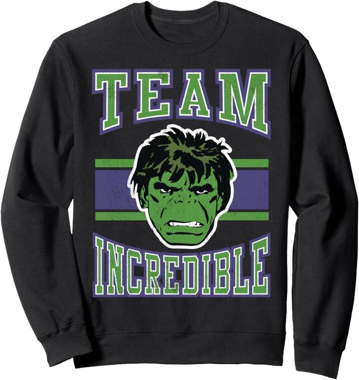 Marvel Avengers Hulk Team Incredible Logo Sweatshirt