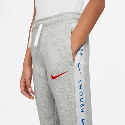 Nike NSW FLC Swoosh Hose Grey Heather/Bright Crimson M