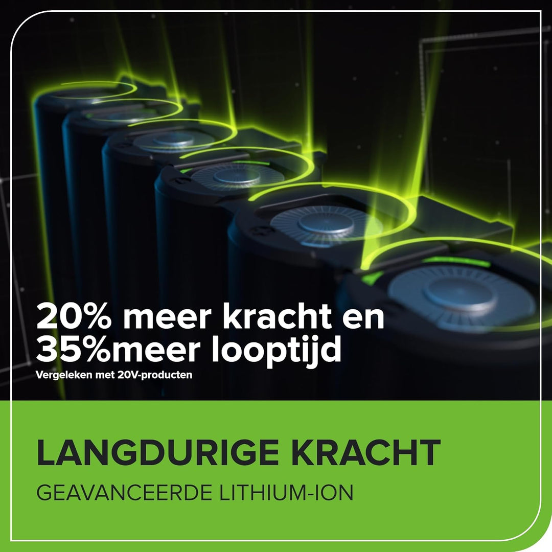 Greenworks 48V(24V x 2) Akku Laubsauger - Laubbläser mit Schultergurt, bürstenlosem Motor, 386 km/h,