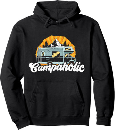 Camper Camping Wohnmobil Fun Spruch Mann Frau Geschenk Pullover Hoodie