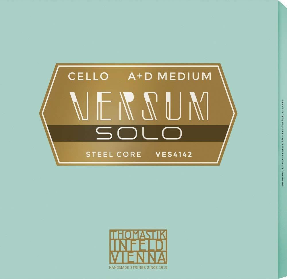 Thomastik Saiten für Cello Versum Solo Komplettsatz 4/4, mittel, VES400 Satz Solo VES400, Satz Solo