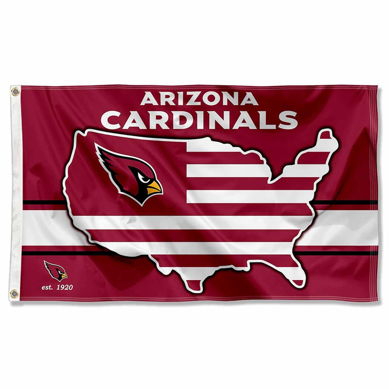 WinCraft Arizona Cardinals Nation USA American Country 3x5 Flag