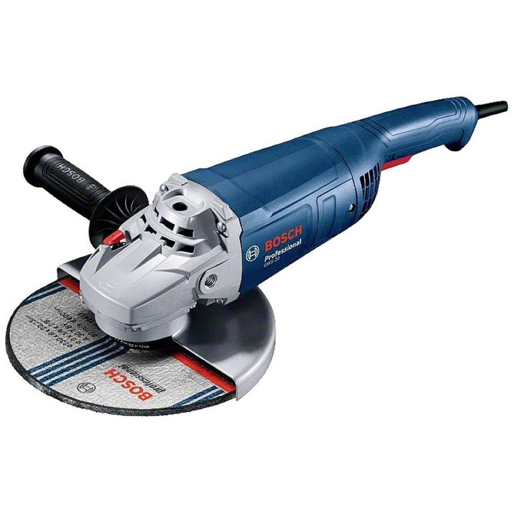 Bosch Professional Winkelschleifer GWS 20-230 P (2.000 Watt, inkl. Zusatzhandgriff, Aufnahmeflansch,