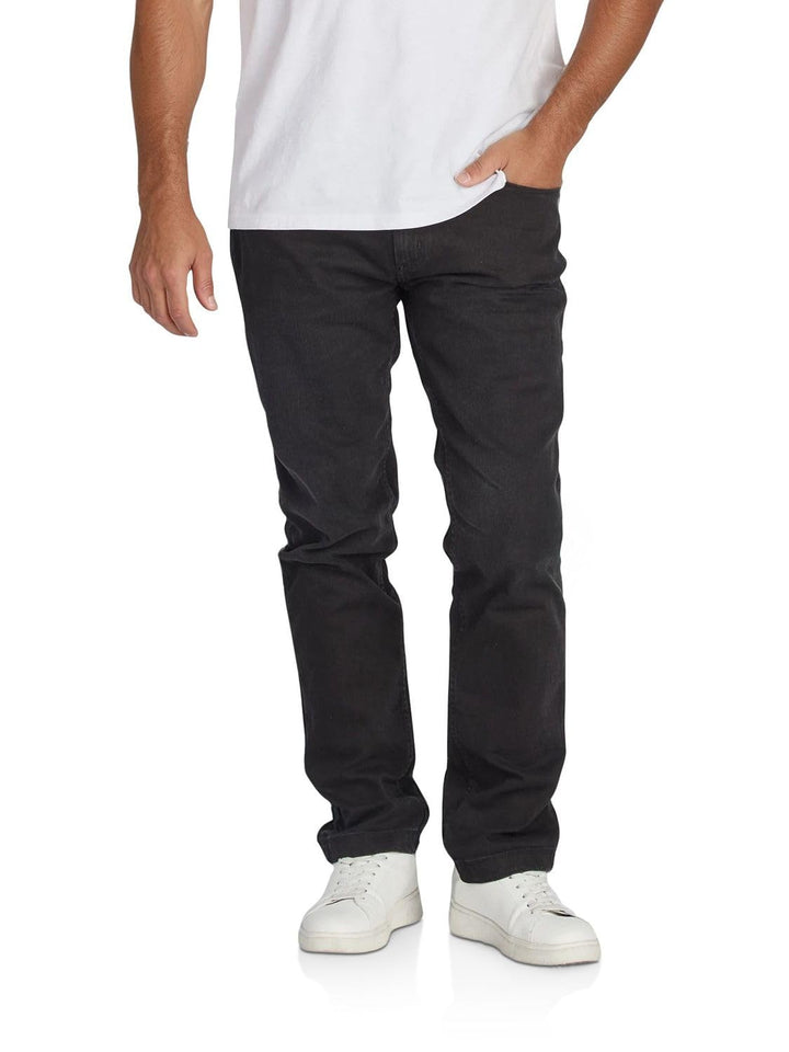riverso Herren Jeans Hose RIVChris Straight Fit Jeanshose Baumwolle Denim Stretch Schwarz Blau Grau