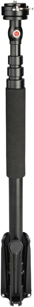 Hama Einbeinstativ Smooth, 155 Click, mit Spinnenhalter
