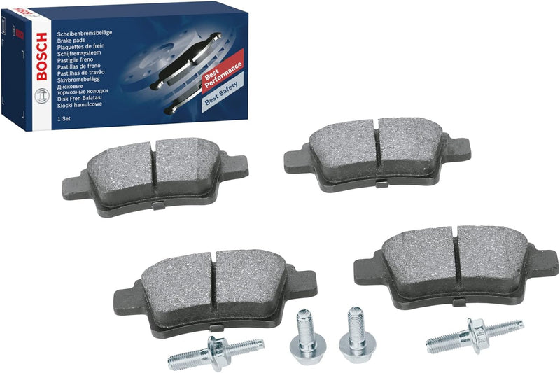 Bosch BP1110 Bremsbeläge - Hinterachse - ECE-R90 Zertifizierung - vier Bremsbeläge pro Set