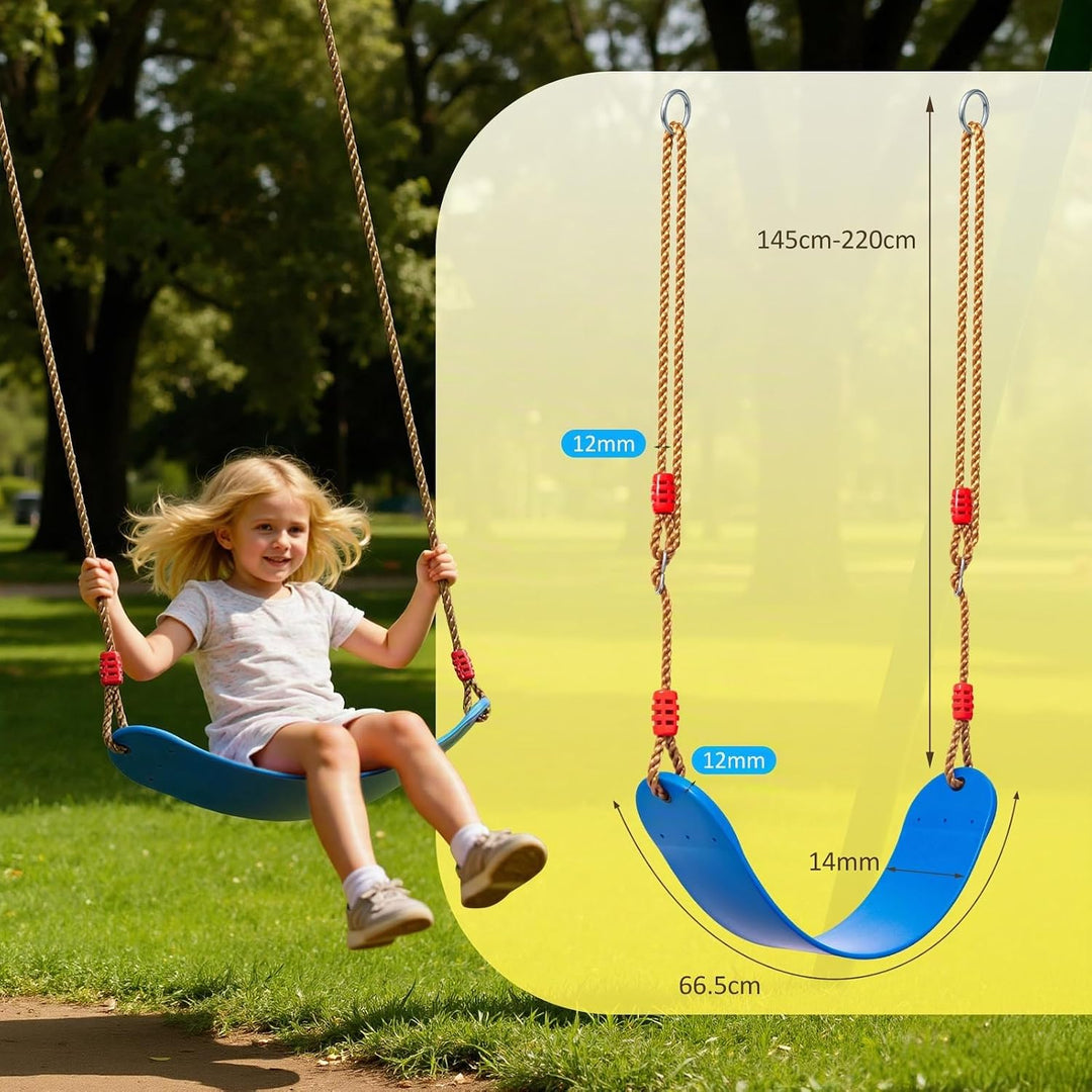 Extsud Elastischer Kinderschaukel Farbe Eva weichen Bord U-Schaukel Brettschaukel Schaukelsitz Schau