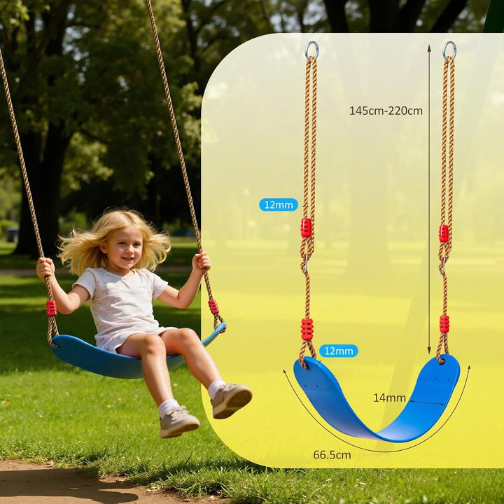 Extsud Elastischer Kinderschaukel Farbe Eva weichen Bord U-Schaukel Brettschaukel Schaukelsitz Schau