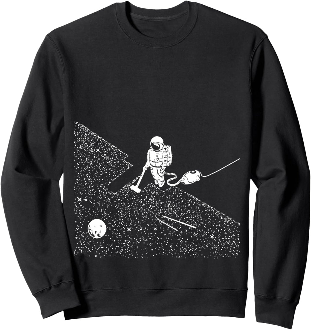 Staubsaugen im Weltraum Sweatshirt