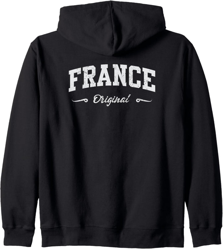 Frankreich Original Kapuzenjacke