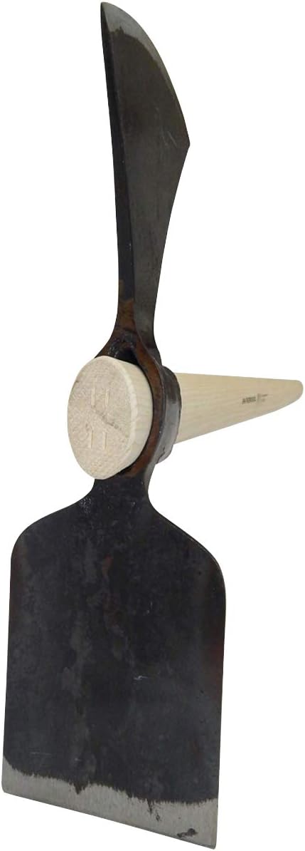 SHW-FIRE Gartenhacke - Wiedehopf Hacke mit Breitblatt, robust geschmiedet mit 105cm Eschenstiel, Bre