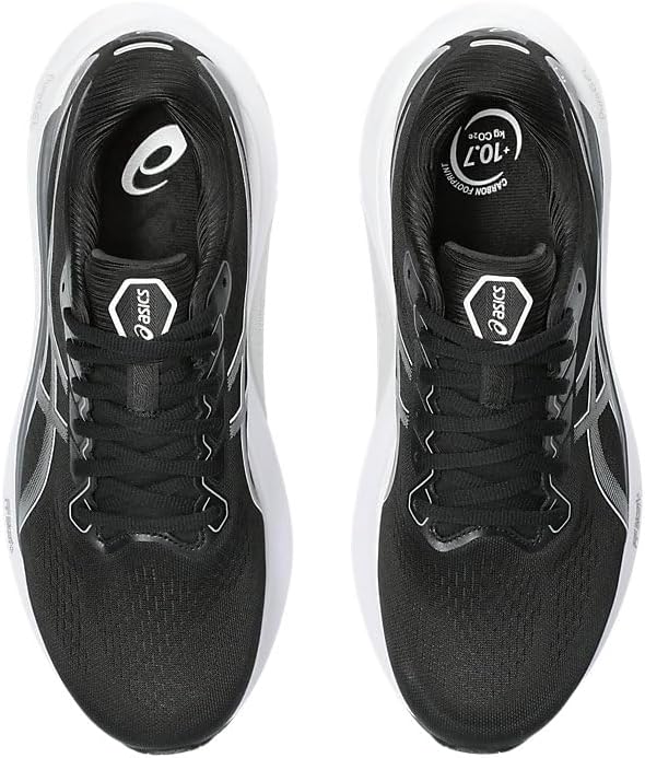 ASICS Herren Laufschuhe Gel-Kayano 30 42 EU Schwarz Blech Rock, 42 EU Schwarz Blech Rock