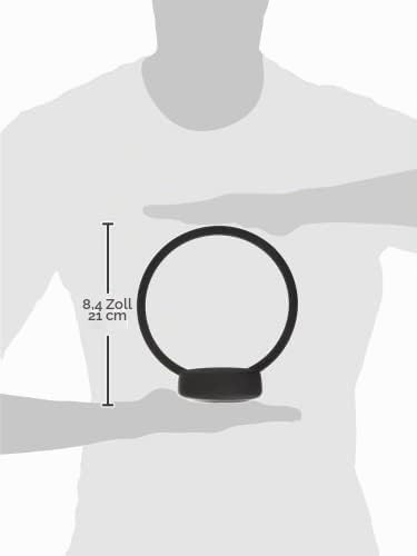 Blomus 69160 Kosmetikspiegel, Spiegel -SONO- Magnet/Grau - 17 x 9 x 18,5 cm, One Size, Magnet