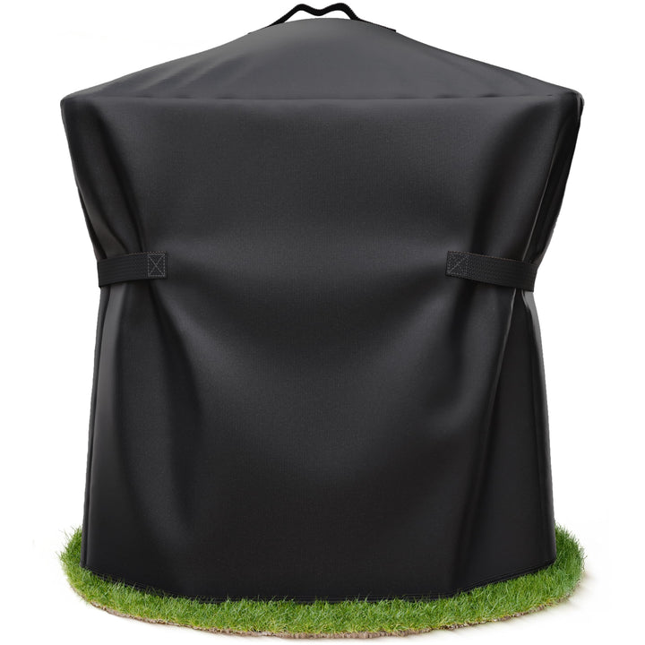 AMZBBQ® Premium Grillabdeckung wetterfest - 85 x 100 x 55 cm - 100% wasserdichte Abdeckhaube für Gas