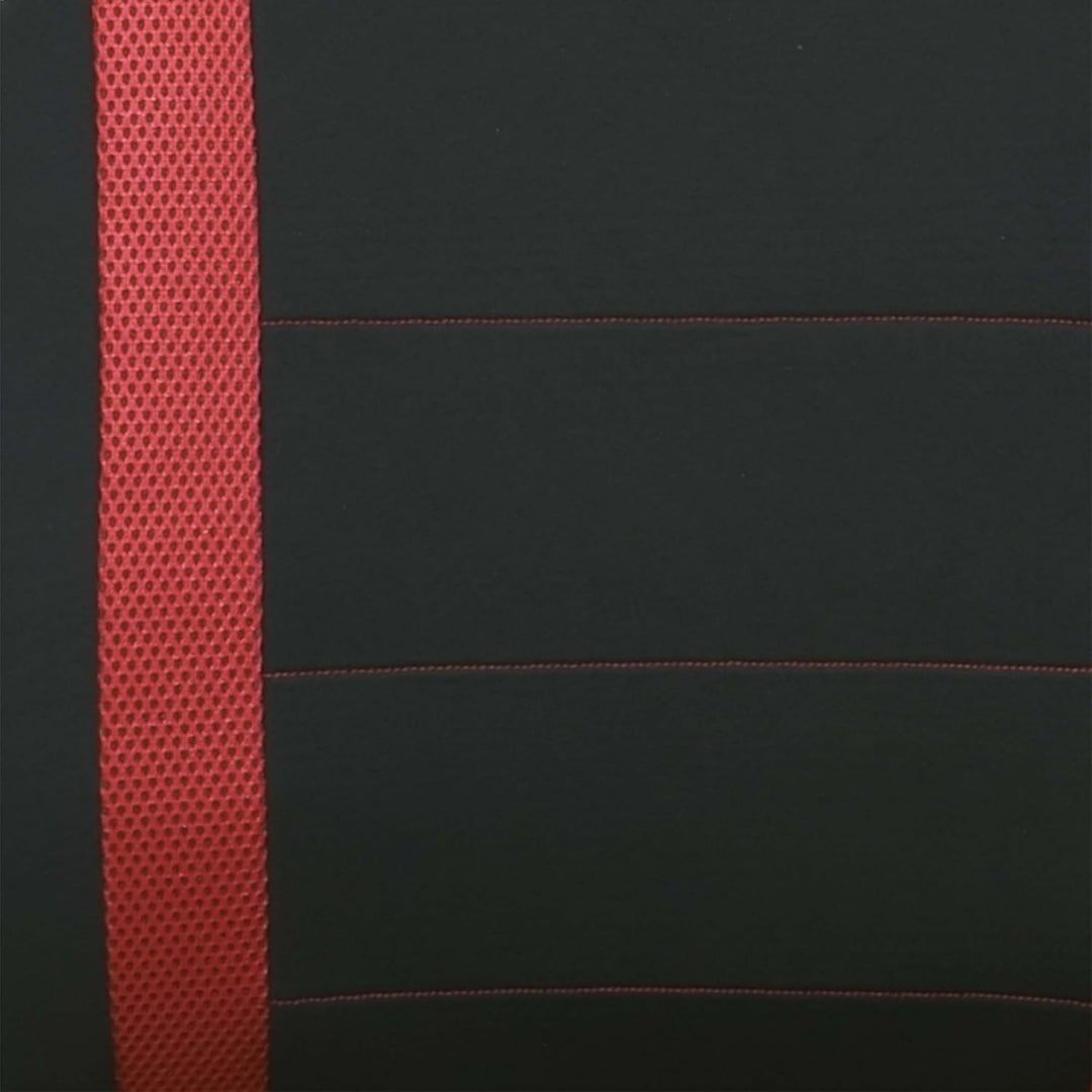 PETEX Auto Sitzbezüge Universal Komplett Set 11-teilig - Samoa rot, Eco Class mit SAB 1 Vario Komple