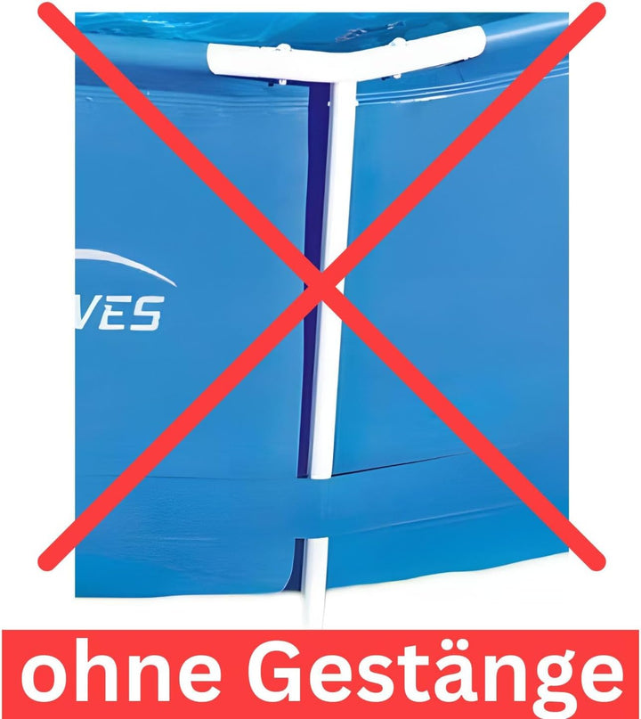 Ersatzbecken Summer Waves Fast Set Quick Up Pool Swimming Pool Familien Schwimmbad - ohne Filterpump
