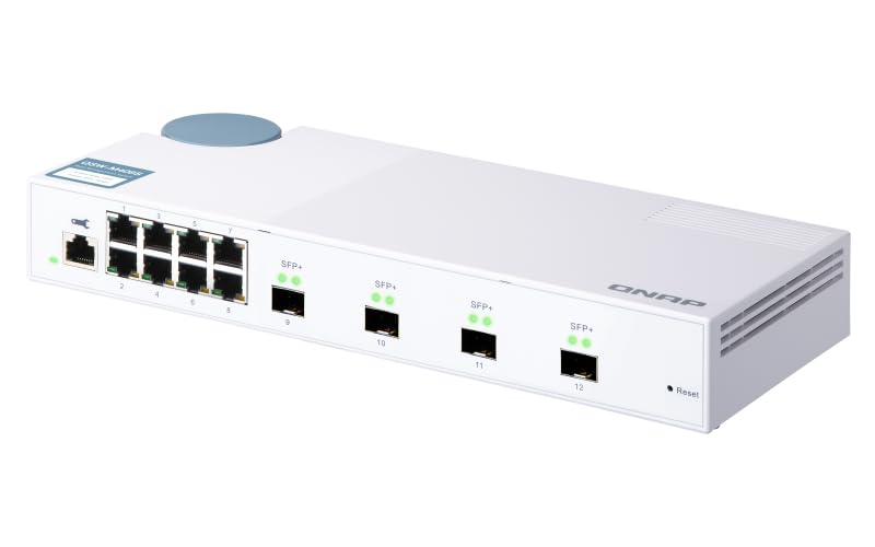 QNAP QSW-M408S - Einstiegslevel 10GbE Schicht 2 Web-verwalteter Switch
