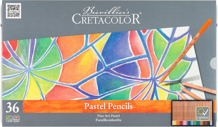 Cretacolor Pastellkreide Set Fine Art Pastel, sortiert, 36er Metalletui 36 stück (1er Pack) Mehrfarb