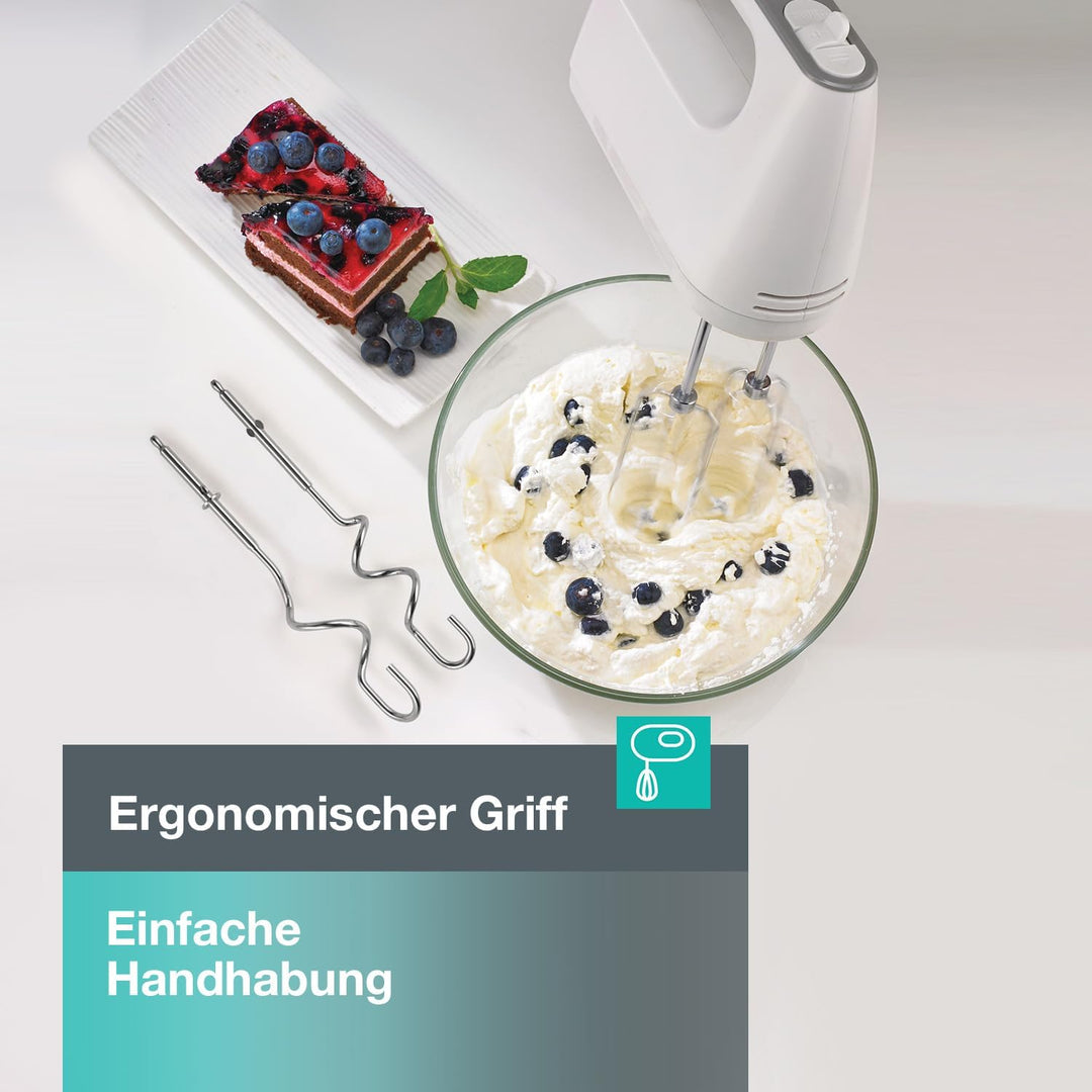 Gorenje M420CW Handmixer/Edelstahl Knethaken/Turbotaste / 5 Stufen/Smart Control/Spühlmaschinen geei