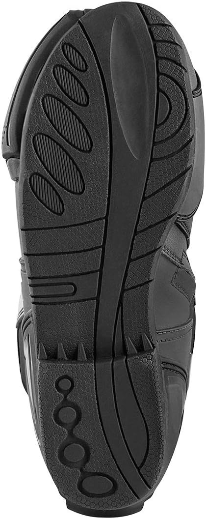 Bogotto Assen Motorradstiefel, schwarz, 40 | CE-Protektoren