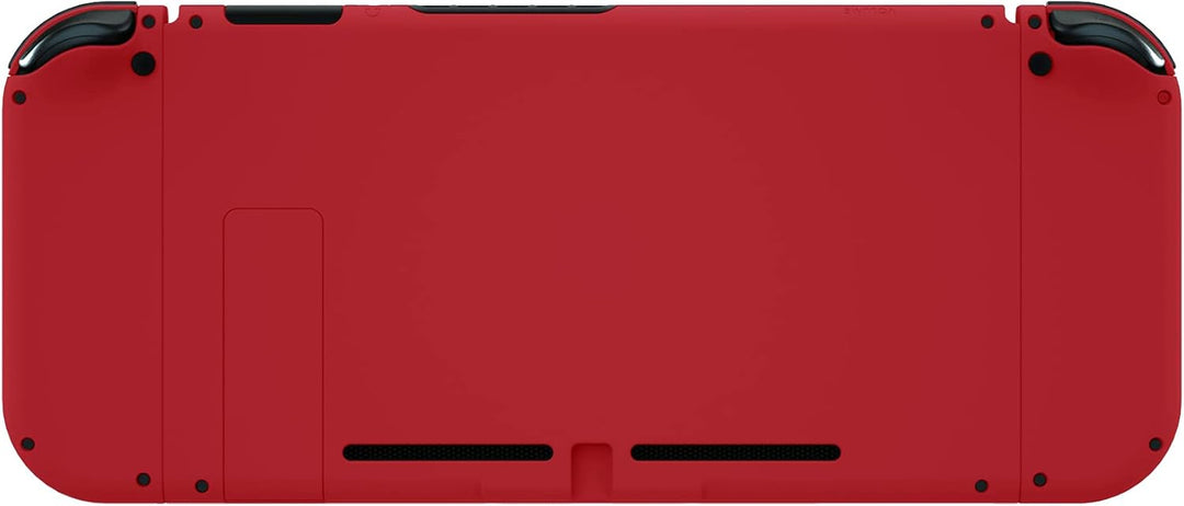 eXtremeRate Hülle Case für Nintendo Switch Joycon/Konsole, Rückgehäuse&Kickstand für Switch Console,