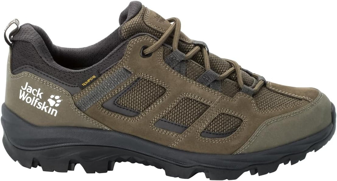 Jack Wolfskin Herren Vojo 3 Texapore Low M Outdoorschuhe 44 EU Khaki Phantom, 44 EU Khaki Phantom