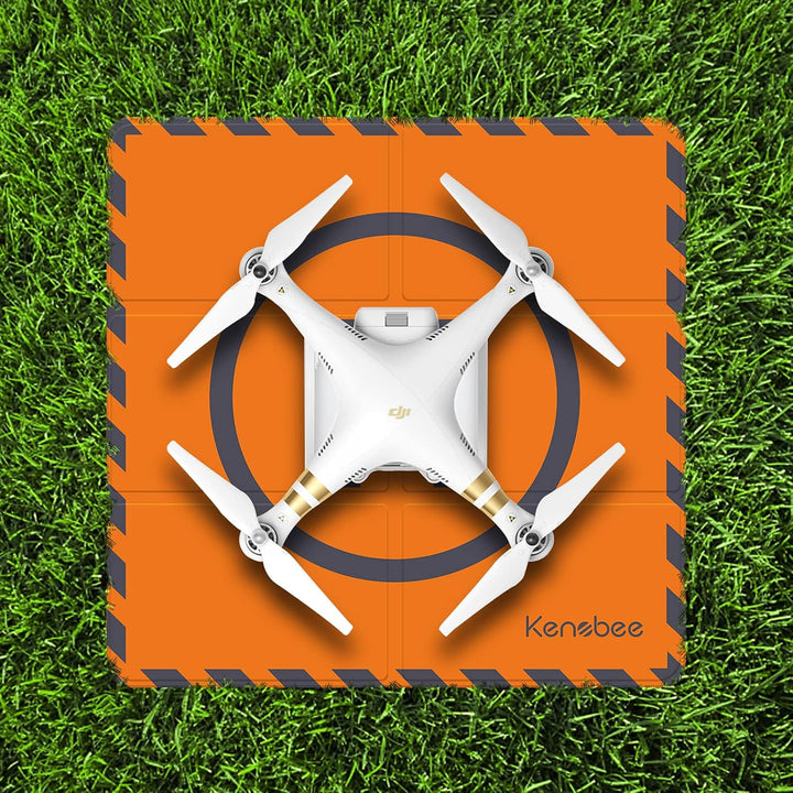 KENOBEE Drohnen Landeplatz 50cm, Universal Schnell Faltbar Landeplattform für DJI Mini 4K/Flip/4 Pro