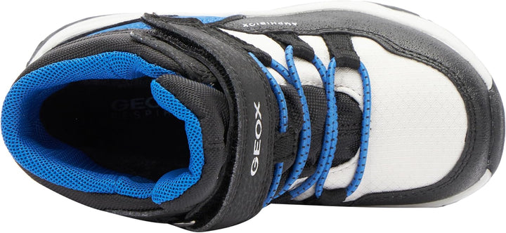 Geox Jungen J Sentiero Boy B ABX Stiefeletten 32 EU Lt Grey Royal, 32 EU Lt Grey Royal