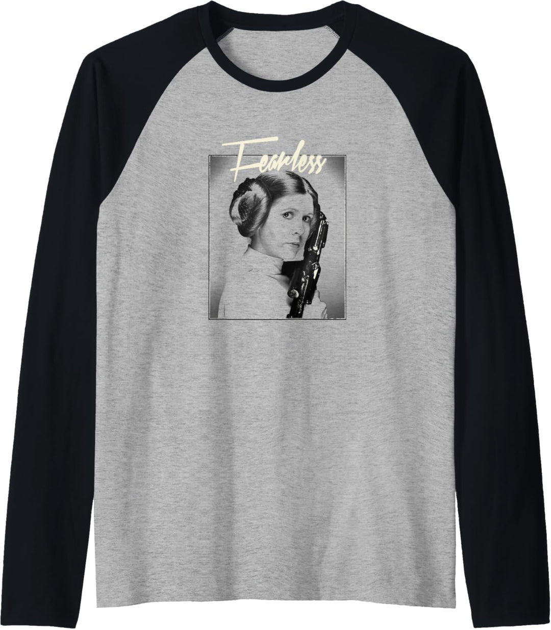 Star Wars Princess Leia FEARLESS Profile Poster Raglan