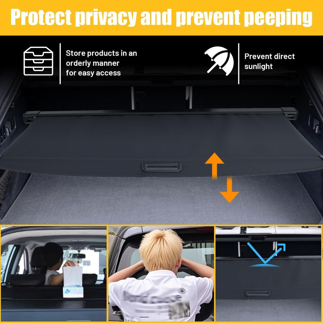 OREALTOOL Laderaumabdeckung Kofferraum Schutz Abdeckung Cargo Cover für Mercedes-Benz Klasse GLC 201