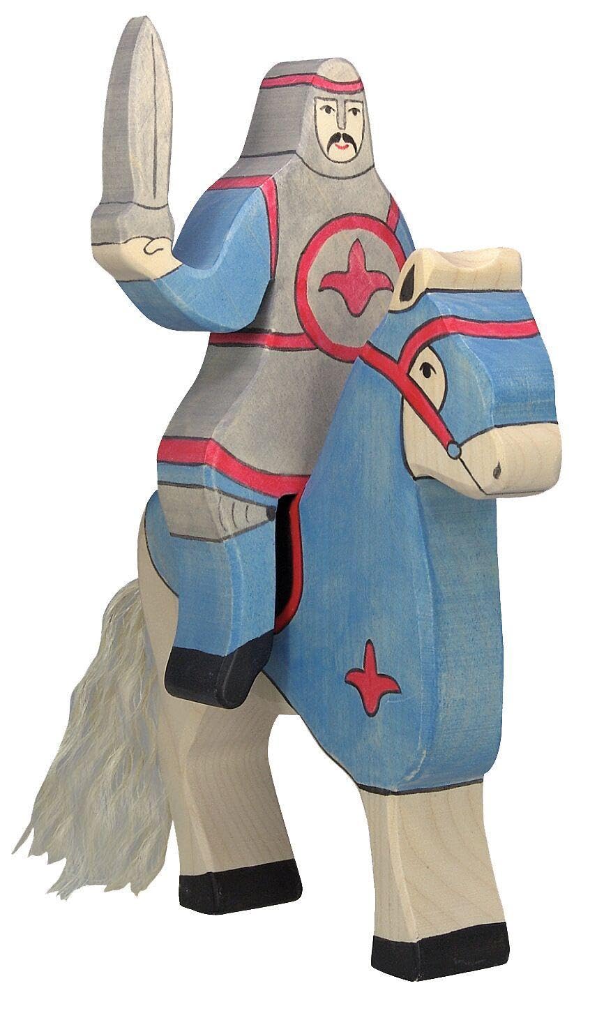 Holztiger Blauer Ritter, reitend (ohne Pferd), 80255