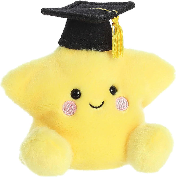 Aurora Adorable Palm Pals Magna Graduation Star Stofftier im Taschenformat Sammelspa Gelb 12,7 cm