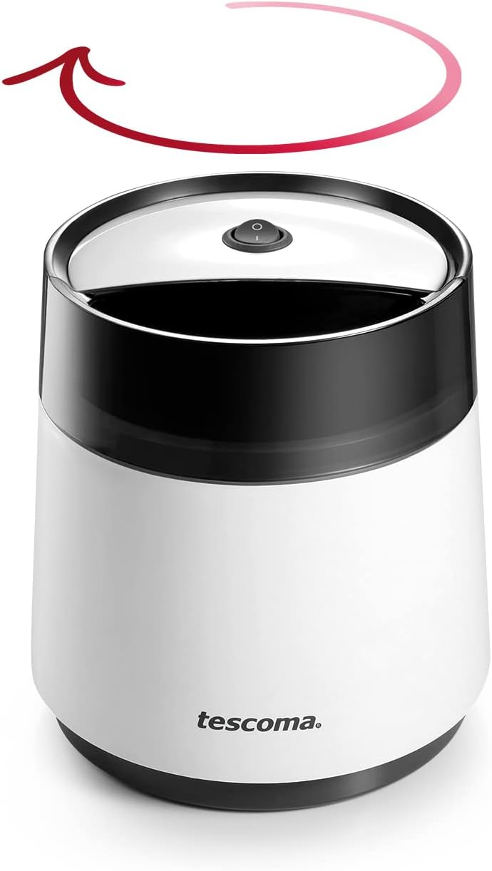 Tescoma 908660 Elektrische Eismaschine mit Kühlbehälter, 800 ml, LinieGrandCHEF